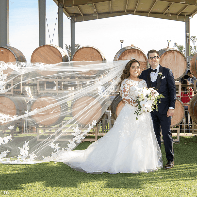 Elegant Wine Country wedding reception styled by Denise Kramer Weddings