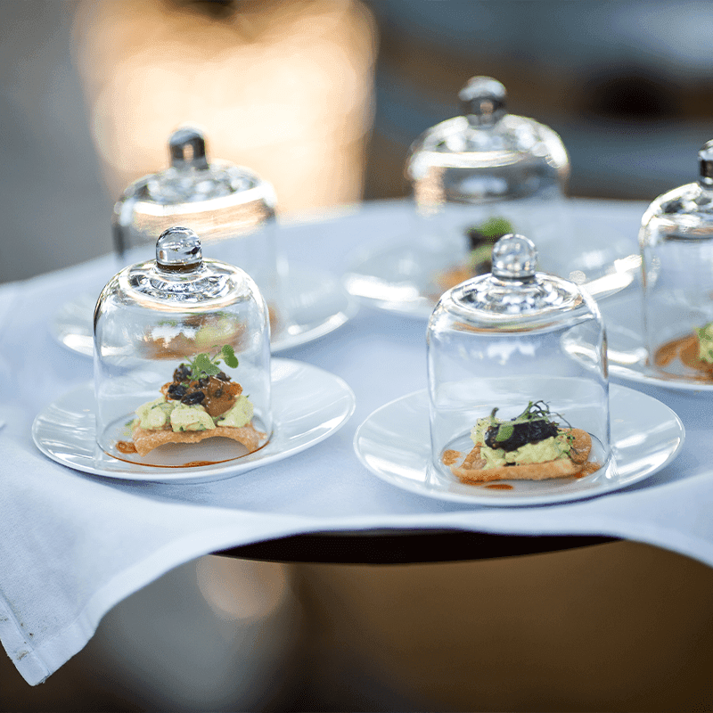 Elegant Wine Country wedding reception styled by Denise Kramer Weddings