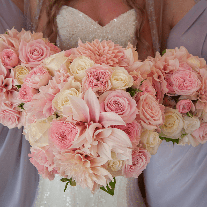 Wedding tablescape and florals at a Sonoma County winery