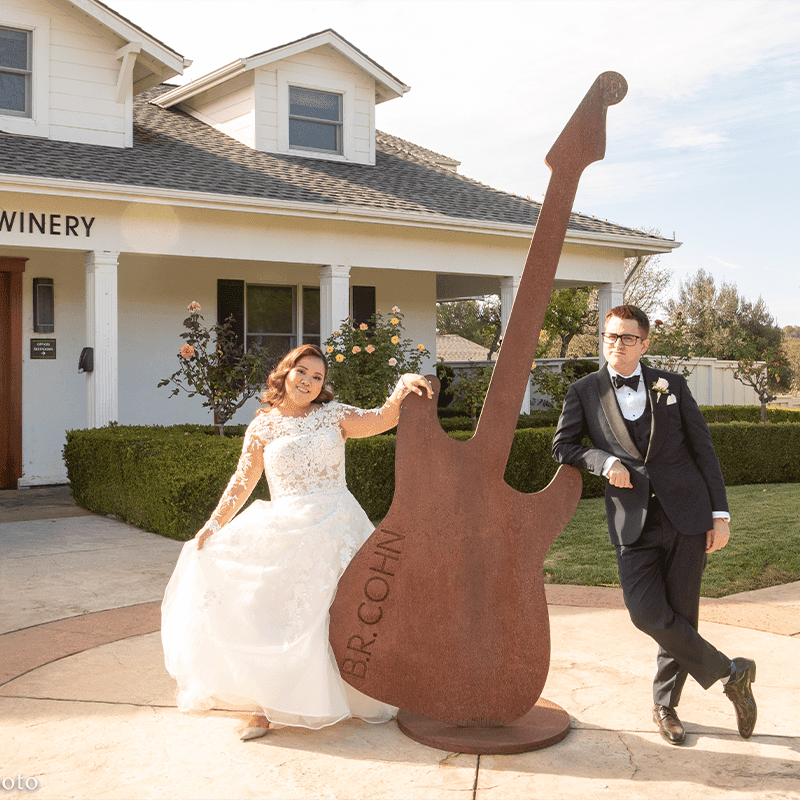 Sonoma wedding reception décor and floral design